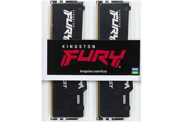 Pamięć RAM Kingston Fury Beast RGB 16GB DDR5 5600MHz Z radiatorem 1.25V 40CL