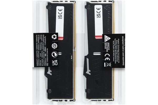 Pamięć RAM Kingston Fury Beast RGB 16GB DDR5 5600MHz Z radiatorem 1.25V 40CL