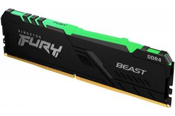 Pamięć RAM Kingston Fury Beast RGB KF430C16BBAK264 64GB DDR4 3000MHz Z radiatorem 1.35V 16CL