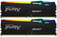 Pamięć RAM Kingston Fury Beast RGB 32GB DDR5 6000MHz Z radiatorem 1.35V 36CL
