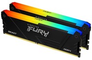 Pamięć RAM Kingston Fury Beast RGB KF432C16BB12AK232 32GB DDR4 3200MHz Z radiatorem 1.2V 16CL