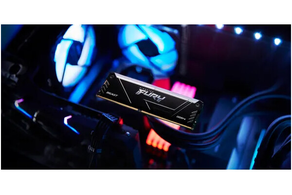 Pamięć RAM Kingston Fury Beast RGB KF436C18BB2AK264 64GB DDR4 3600MHz Z radiatorem 1.35V 18CL