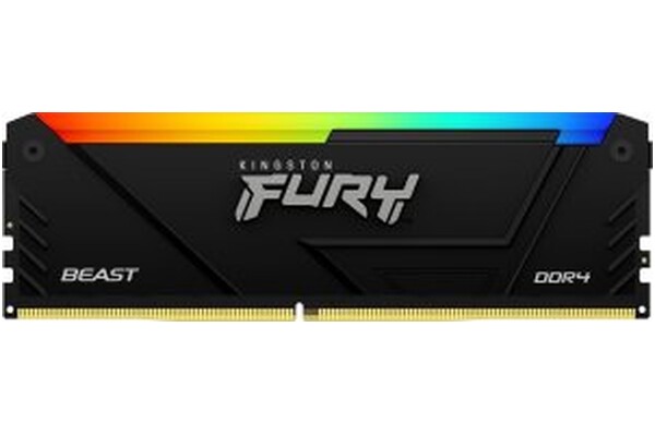 Pamięć RAM Kingston Fury Beast RGB KF432C16BB2AK232 32GB DDR4 3200MHz Z radiatorem 1.35V 16CL
