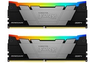 Pamięć RAM Kingston Fury Renegade RGB KF436C18RB2AK264 64GB DDR4 3600MHz Z radiatorem 1.35V 18CL