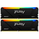 Pamięć RAM Kingston Fury Beast RGB 32GB DDR4 3600MHz Z radiatorem 1.35V 18CL