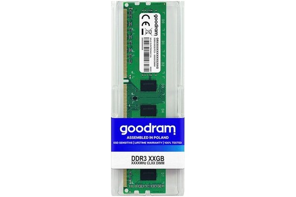 Pamięć RAM GoodRam 8GB DDR3 1600MHz 1.35V 11CL