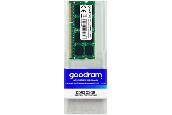 Pamięć RAM GoodRam 8GB DDR3 1600MHz 1.5V 11CL