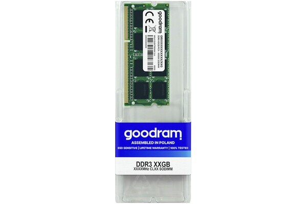 Pamięć RAM GoodRam 4GB DDR3 1600MHz 1.5V 11CL