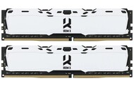Pamięć RAM GoodRam IRDM X White 16GB DDR4 3200MHz Z radiatorem 1.35V 16CL