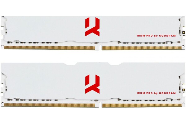 Pamięć RAM GoodRam IRDM Pro Crimson White 16GB DDR4 3600MHz Z radiatorem 1.35V 18CL