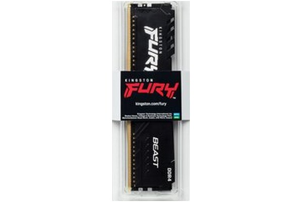 Pamięć RAM Kingston Fury Beast 16GB DDR4 3600MHz Z radiatorem 1.35V 18CL