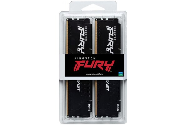 Pamięć RAM Kingston Fury Beast 64GB DDR5 4800MHz Z radiatorem 1.1V 38CL