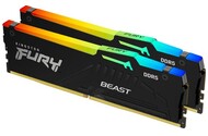 Pamięć RAM Kingston Fury Beast RGB 64GB DDR5 5600MHz Z radiatorem 1.25V 40CL