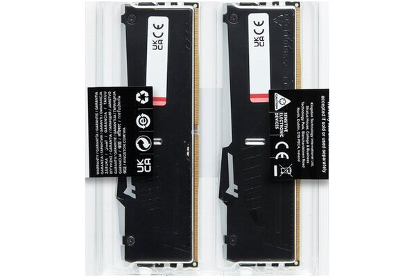 Pamięć RAM Kingston Fury Beast RGB 64GB DDR5 5200MHz Z radiatorem 1.25V 40CL