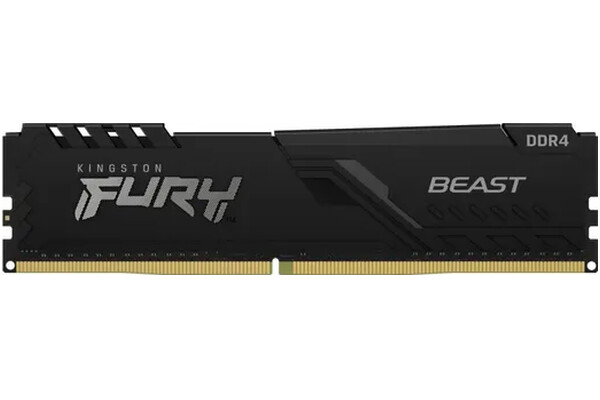 Pamięć RAM Kingston Fury Beast KF432C16BB8 8GB DDR4 3200MHz Z radiatorem 16CL