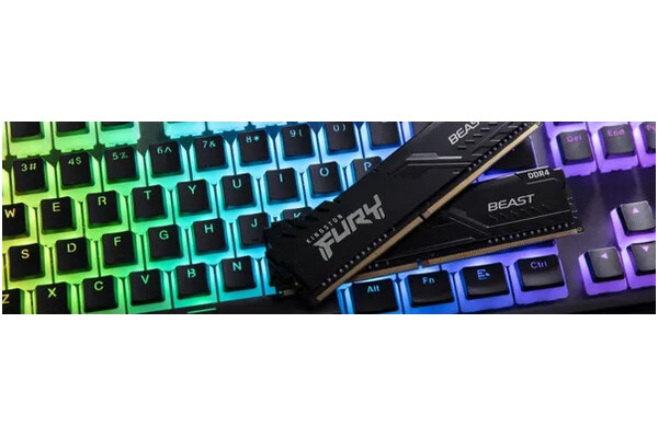 Pamięć RAM Kingston Fury Beast KF432C16BB1K232 32GB DDR4 3200MHz Z radiatorem 16CL