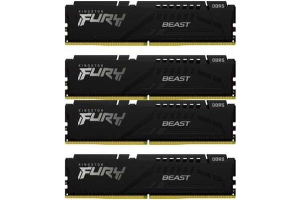 Pamięć RAM Kingston Fury Beast 64GB DDR5 6000MHz Z radiatorem 1.35V 40CL