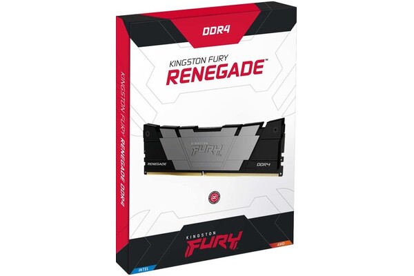 Pamięć RAM Kingston Fury Black Renegade 16GB DDR4 3600MHz Z radiatorem 1.35V 16CL