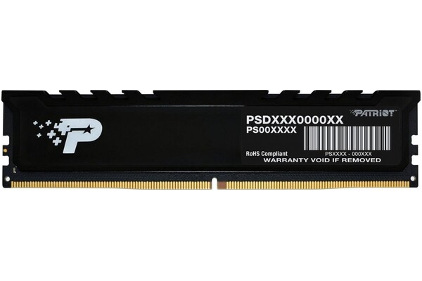 Pamięć RAM Patriot Signaturee Premium 24GB DDR5 5600MHz Z radiatorem 1.1V 46CL