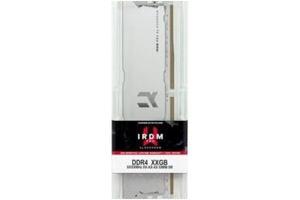 Pamięć RAM GoodRam IRDM Pro Hollow White 8GB DDR4 4000MHz Z radiatorem 1.4V 18CL