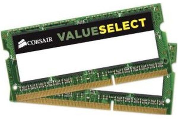Pamięć RAM CORSAIR ValueSelect 8GB DDR3L 1333MHz 1.35V 9CL