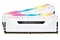 Pamięć RAM CORSAIR Vengeance RGB Pro White 16GB DDR4 3200MHz Z radiatorem 1.35V 16CL