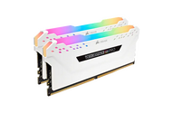 Pamięć RAM CORSAIR Vengeance RGB White 16GB DDR4 3200MHz Z radiatorem 16CL