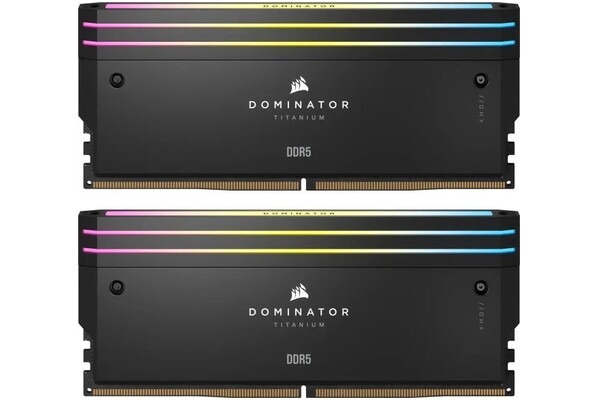 Pamięć RAM CORSAIR Dominator RGB 32GB DDR5 7200MHz Z radiatorem 1.45V 34CL