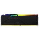 Pamięć RAM Kingston Fury Beast RGB 16GB DDR5 6400MHz Z radiatorem 1.4V 32CL