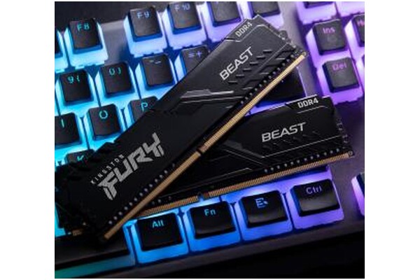 Pamięć RAM Kingston Fury Beast KF426C16BBK28 8GB DDR4 2666MHz Z radiatorem 1.2V 16CL