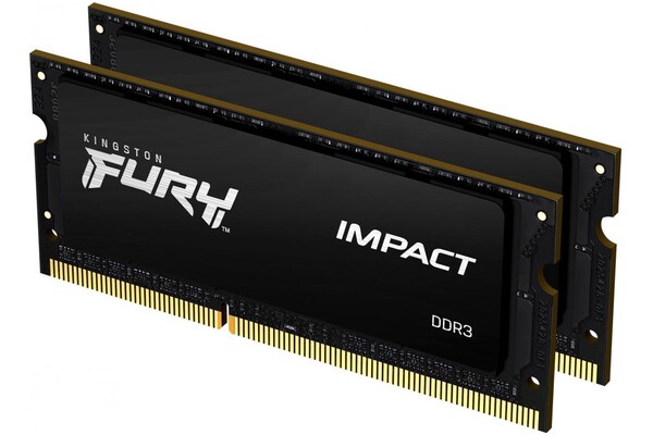 Pamięć RAM Kingston Fury Impact KF318LS11IBK216 16GB DDR3L 1866MHz 1.35V 11CL