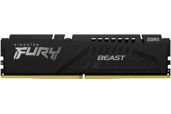 Pamięć RAM Kingston Fury Black Beast 16GB DDR5 5600MHz Z radiatorem 1.25V 36CL