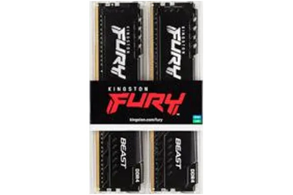 Pamięć RAM Kingston Fury Beast KF432C16BBK232 32GB DDR4 3200MHz Z radiatorem 1.2V 16CL