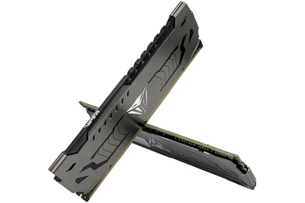 Pamięć RAM Patriot Viper Steel Grey 16GB DDR4 3200MHz Z radiatorem 1.35V 16CL