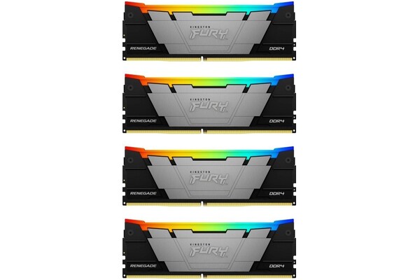 Pamięć RAM Kingston Fury Renegade RGB KF436C16RB12AK464 64GB DDR4 3600MHz Z radiatorem 1.35V 16CL