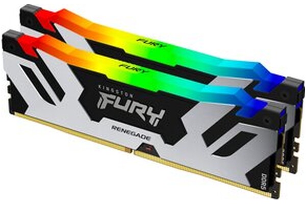 Pamięć RAM Kingston Fury Renegade RGB 96GB DDR5 6400MHz Z radiatorem 1.4V 32CL