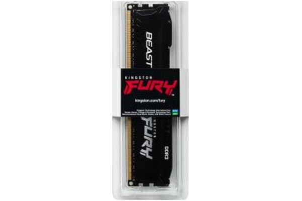 Pamięć RAM Kingston Fury Beast KF316C10BB8 8GB DDR3 1600MHz Z radiatorem 1.5V 10CL