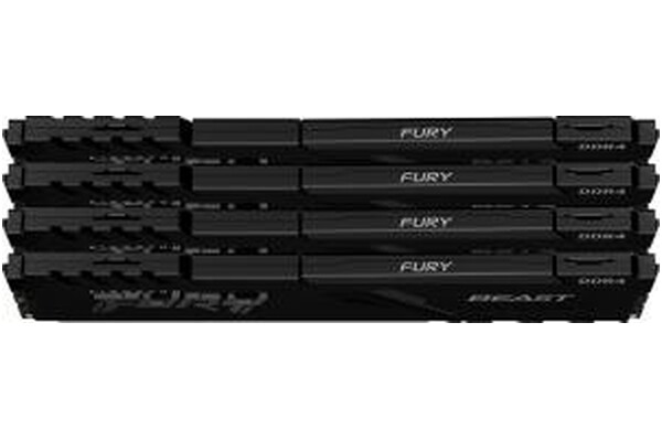 Pamięć RAM Kingston Fury Beast KF432C16BBK464 64GB DDR4 3200MHz Z radiatorem 1.35V 16CL