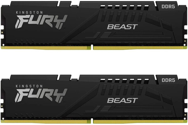 Pamięć RAM Kingston Fury Black Beast 32GB DDR5 6000MHz Z radiatorem 1.35V 36CL