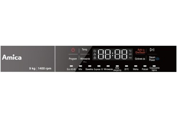 Pralka AMICA WAC914ALISO 9kg 1400obr./min