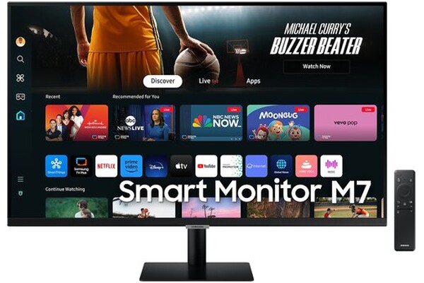 Monitor 31.5" Samsung LS32DM702UUXDU czarny