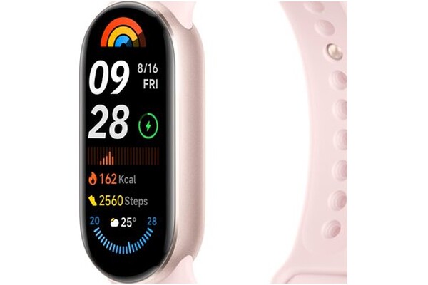 Smartwatch Xiaomi Mi Band 9 1.62" różowy