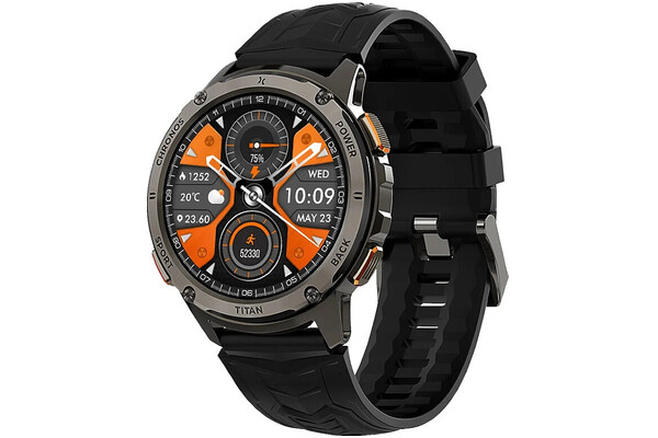 Smartwatch MaxCom Titan 1.43" czarny