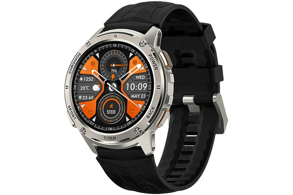Smartwatch MaxCom Titan 1.43" srebrny