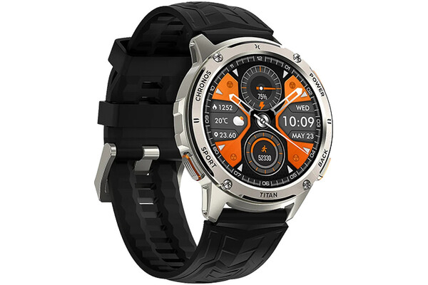 Smartwatch MaxCom Titan 1.43" srebrny