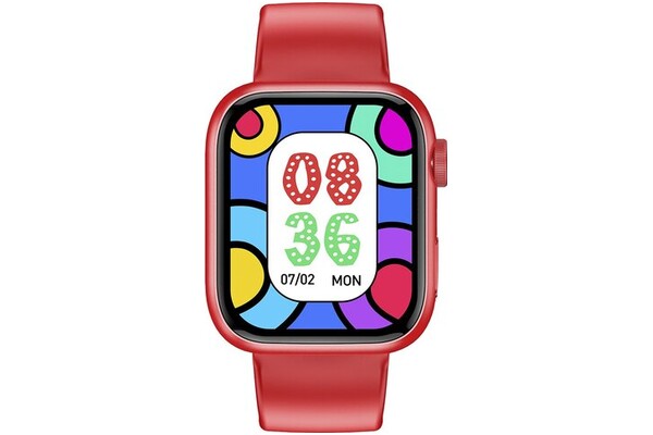 Smartwatch FOREVER JW500 Igo 1.83" czerwony