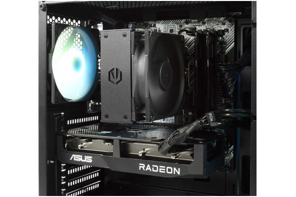KOMPUTRONIK HX18 Infinity AMD Ryzen 5 32GB DDR4 AMD Radeon RX 6600 8GB 2000GB SSD Windows 11 Professional