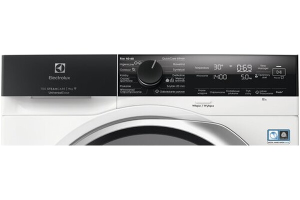 Pralka Electrolux MEW4EH9Y7P SteamCare 9.0kg 1400obr./min