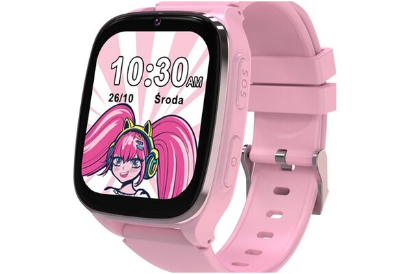 Smartwatch KIANO Watch 1.85" różowy