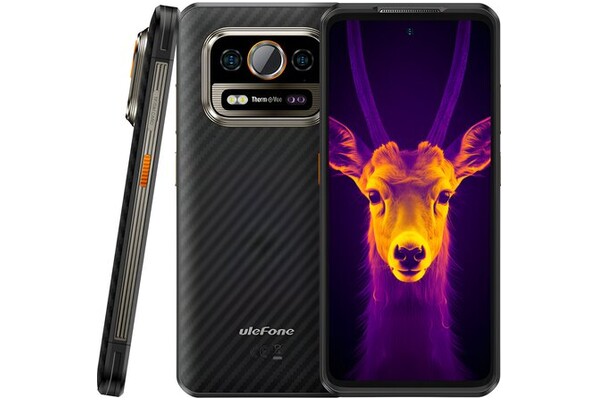 Smartfon Ulefone Armor 25 T Pro 5G czarny 6.78" 6GB/256GB